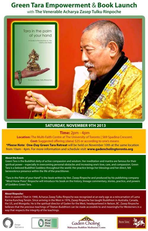 Green Tara Book Launch & Empowerment